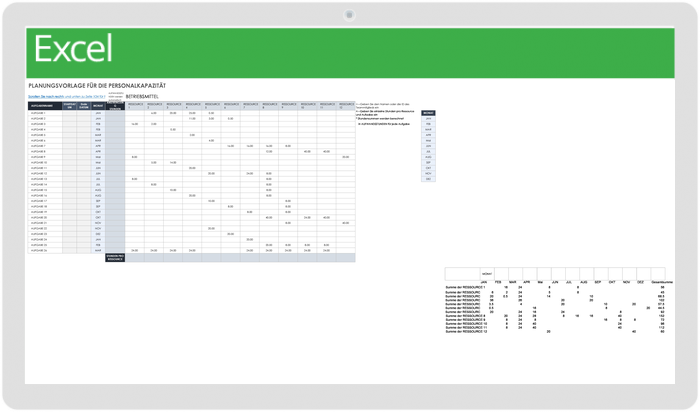 Human Resource Capacity Planning 49455 - DE